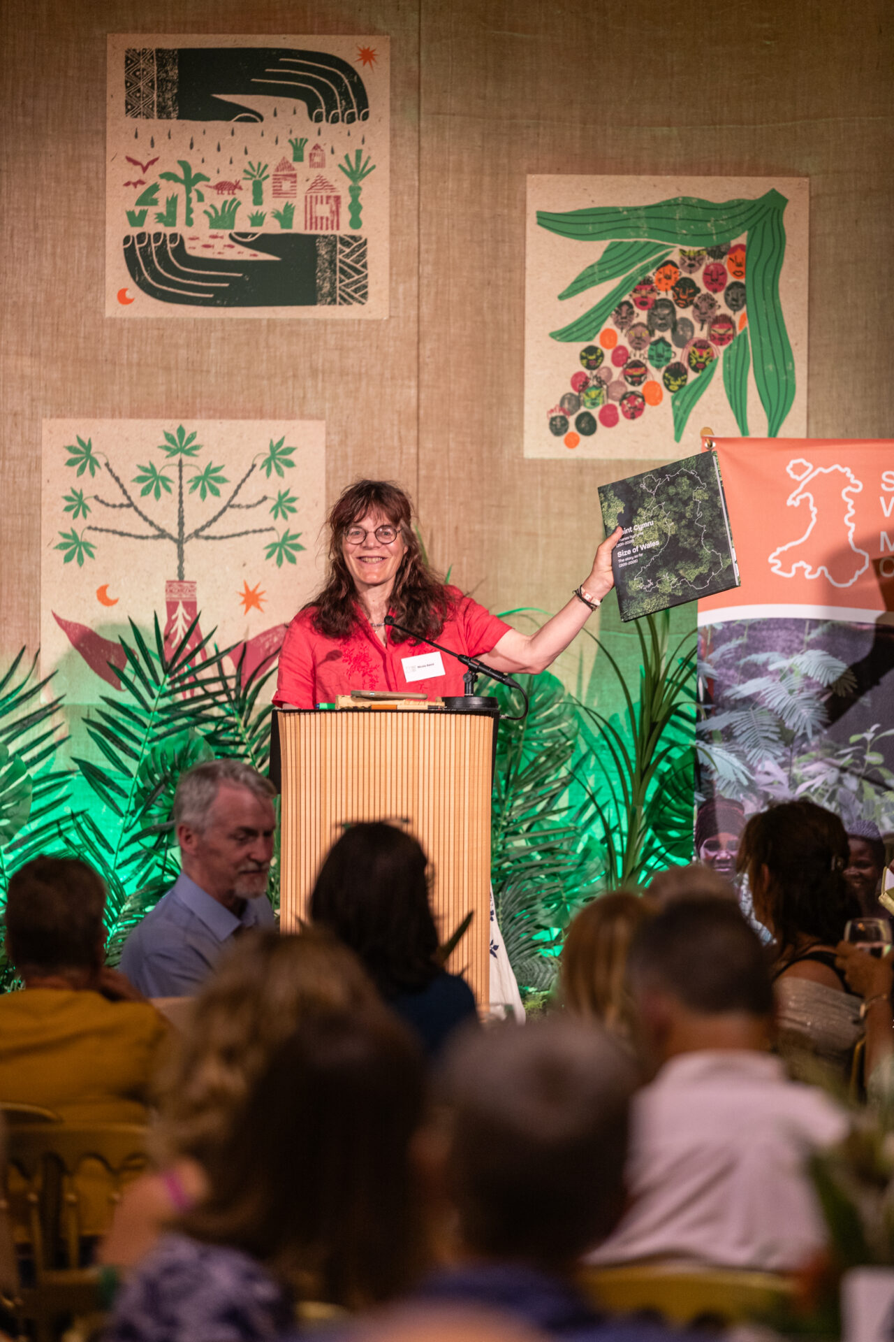Size of Wales / Saint Cymru: Celebrating 15 years of Size of Wales - book launch & special anniversary event held at The Temple of Peace in Cardiff on Thursday 9th July 2026.