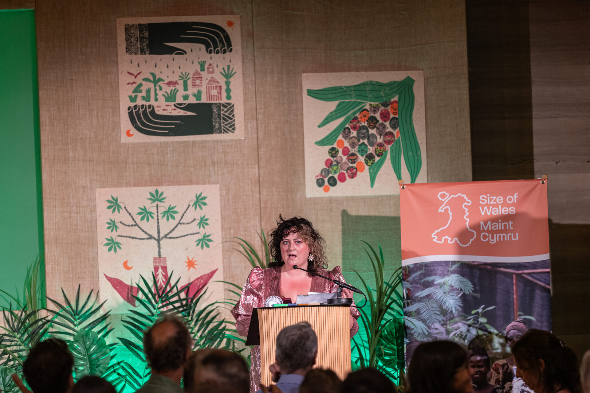 Size of Wales / Saint Cymru: Celebrating 15 years of Size of Wales - book launch & special anniversary event held at The Temple of Peace in Cardiff on Thursday 9th July 2026.